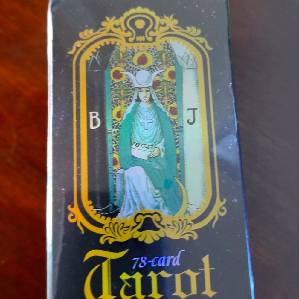 Holographic 78pcs  tarot deck cards